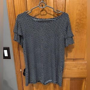 Adrianna Pappel short sleeve top- size large
